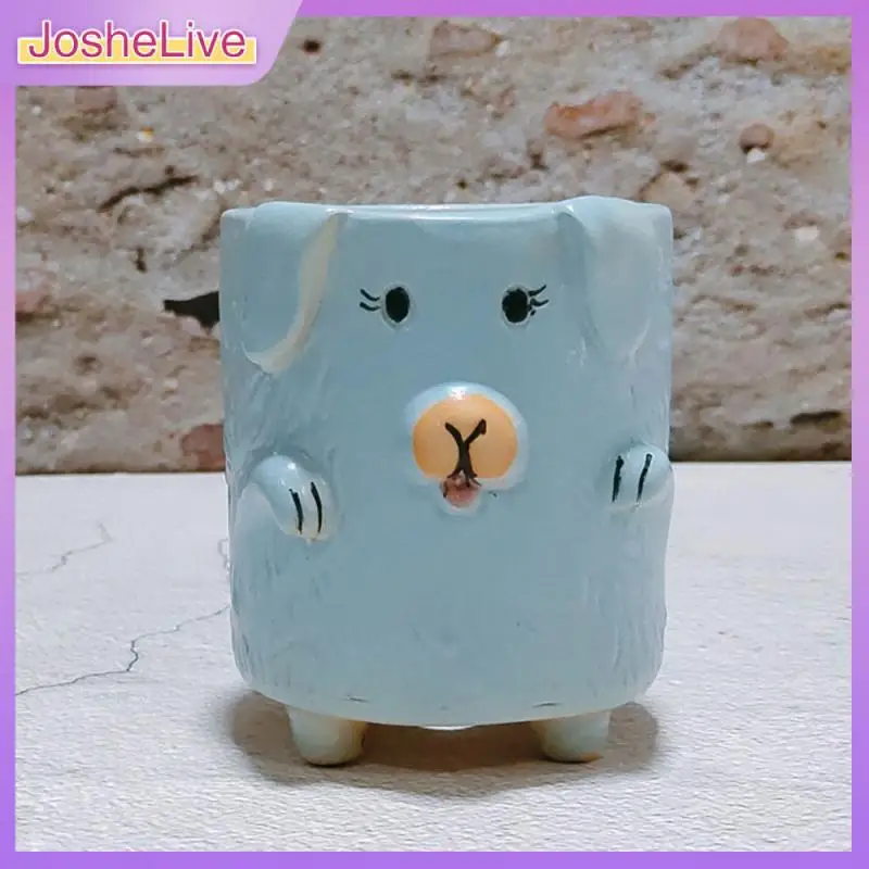 

Anti Aging Planter Drainage Ventilate Plant Flowerpot Ceramics Fashion Mini Vase Comfort Flowerpot Remove Moisture Cartoon Vase