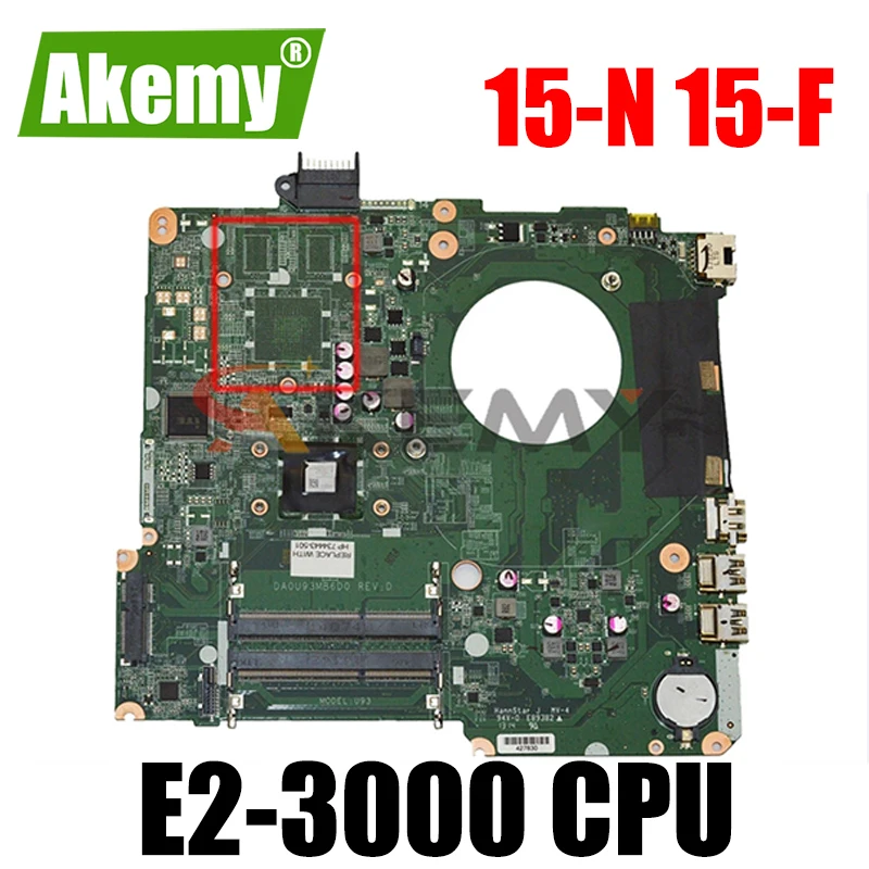 

Материнская плата AKemy для ноутбука HP Pavilion 15-N 15-F, материнская плата 781935-001 781935-501 783324-501 DA0U93MB6D0