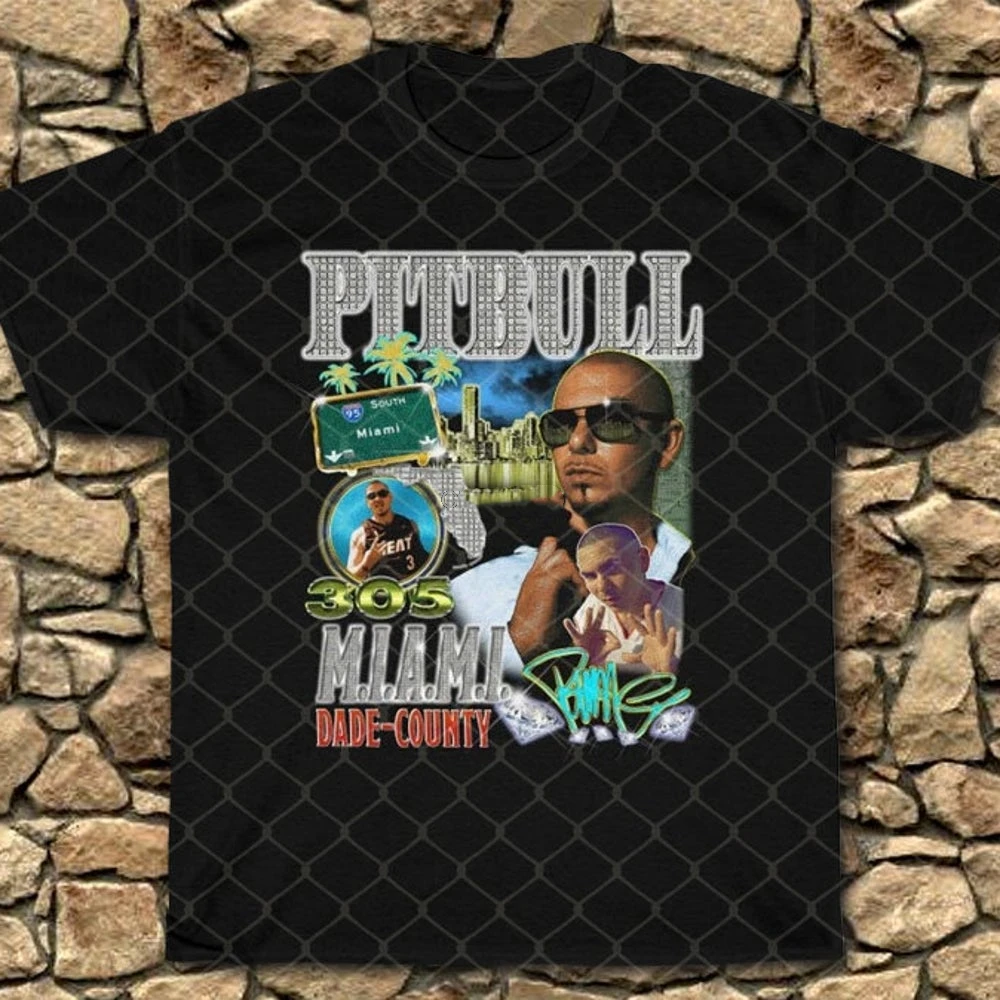 

Vintage 90S Pitbull Shirt Hip Hop Shirt Rap Shirt Retro 90 Shirt