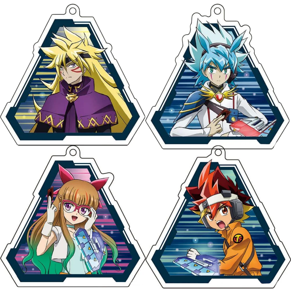 Фото Подарки фанатов аниме Yu-Gi-Oh! Yuamu Ohdo Yuhi Ohdo Yudias Zwijo HD персонаж акриловый брелок кулон украшение серия около 6 см №1