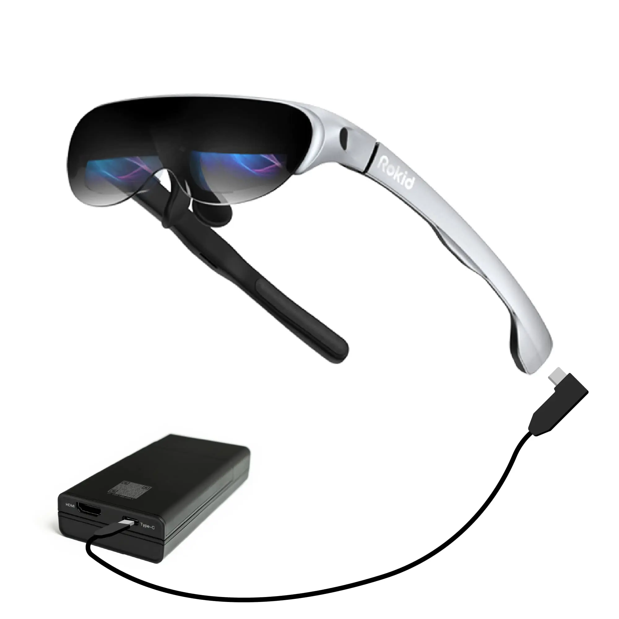 

Smart Augmented Reality AR Glasses Rokid Origin Air AR Glasses With Voice Control AI For Wholesale