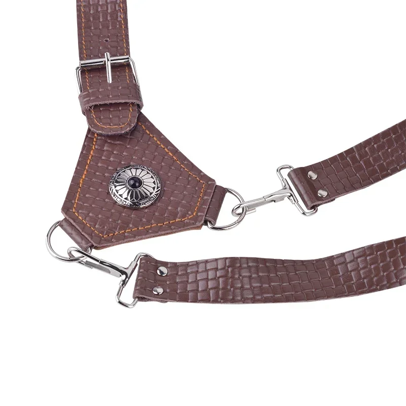 Портативный задний подвесной коричневый лук из воловьей кожи охотничий колчан