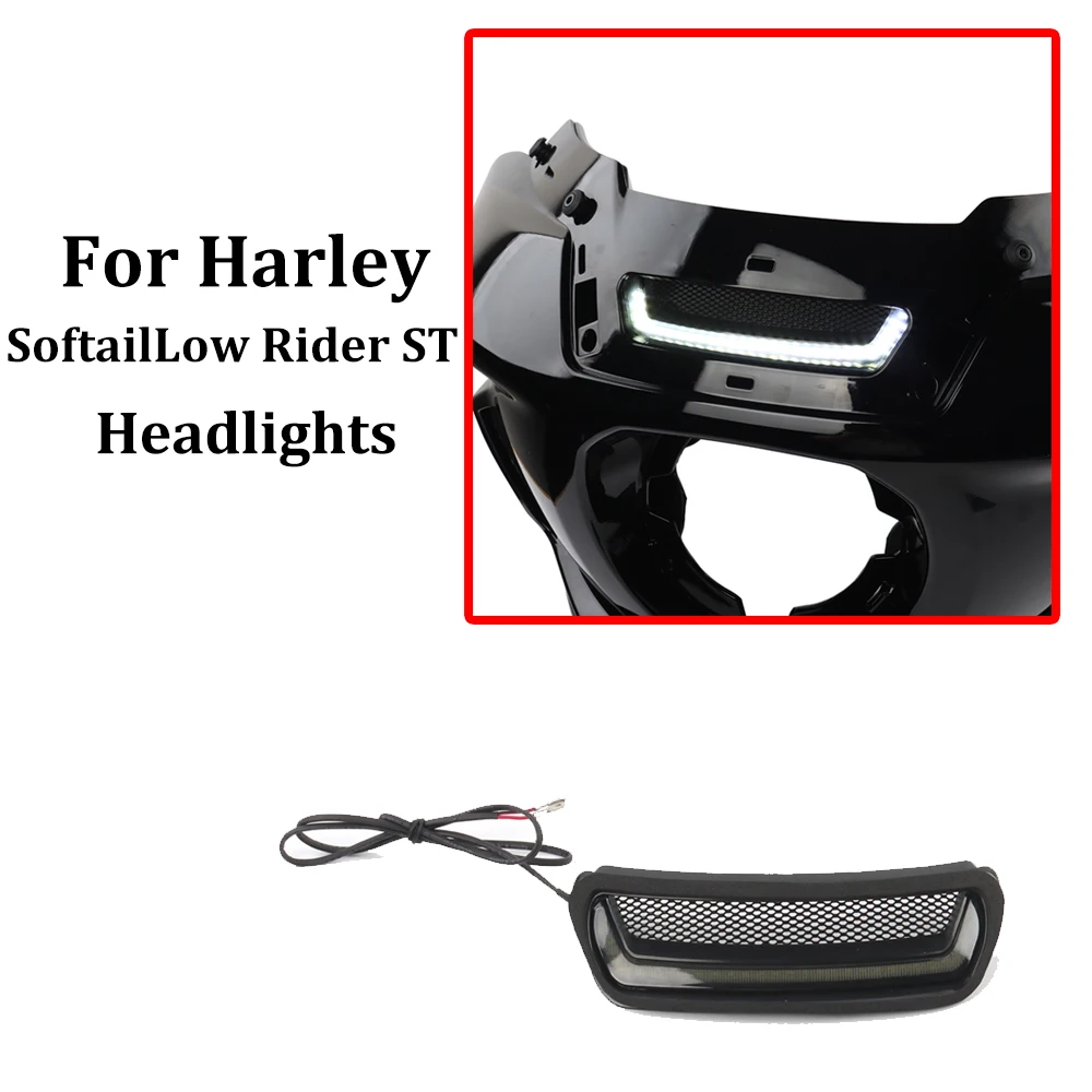 2022-2024 НОВЫЙ мотоцикл белый Tracer фара вентиляционное акцентное светодиодное