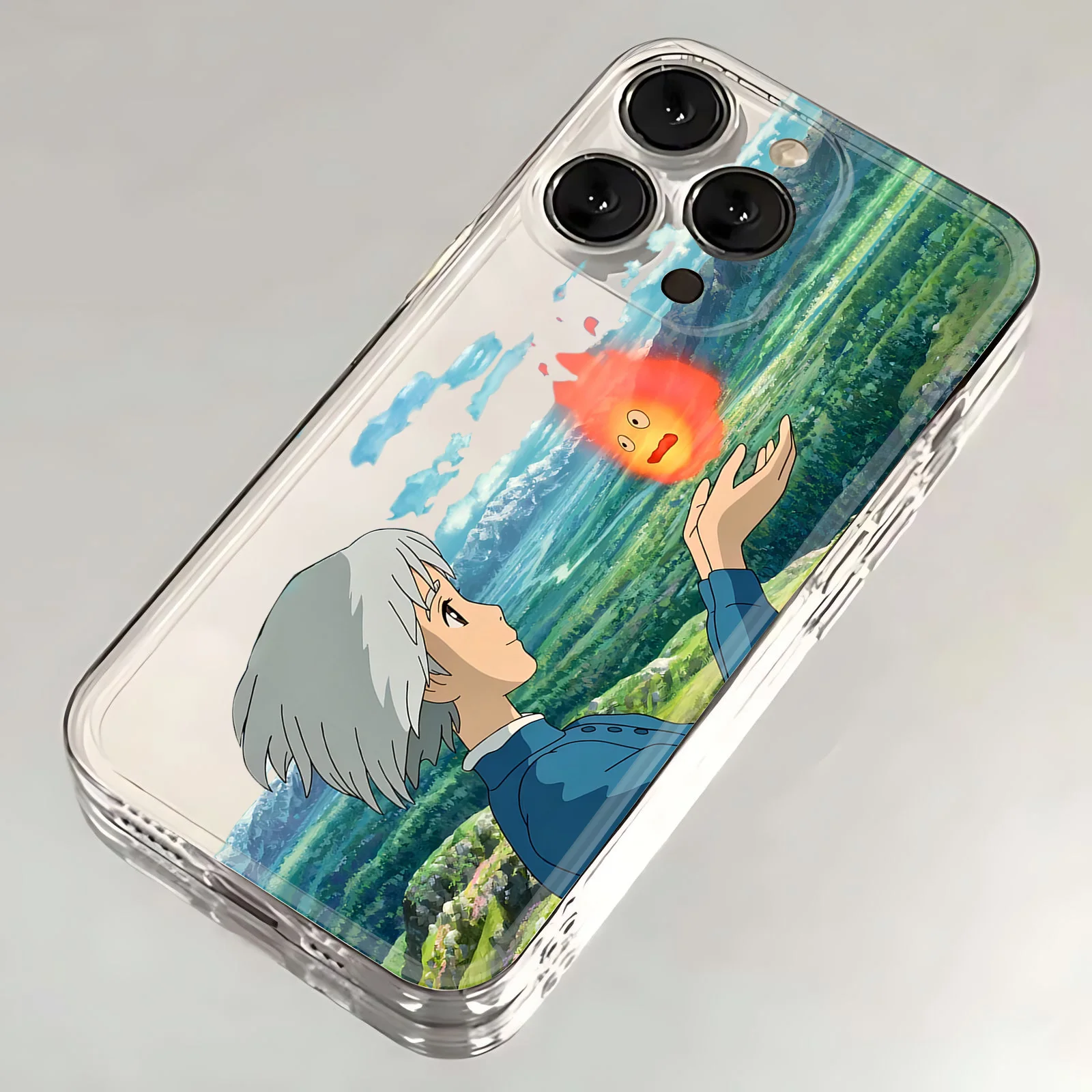 Фото Чехол для телефона Castle Movie M-Moving H-Howl's Samsung S25 S24 S23 S22 S21 S20 FE Note20 Note10 Plus Ultra Lite 5G Soft TPU Cover №4