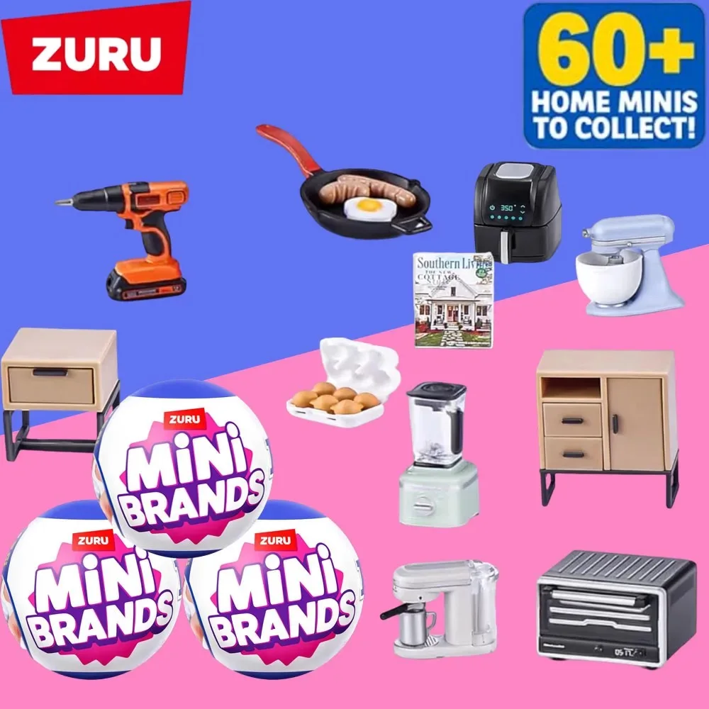 Фото Игрушки Zuru Mini Brands: Мебель для дома, 5 миниатюрных игрушек-сюрпризов в таинственной коробке-сюрпризе №3