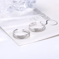 couples ring sterling silver ring mens and womens korean version of the creative personality accessories c077