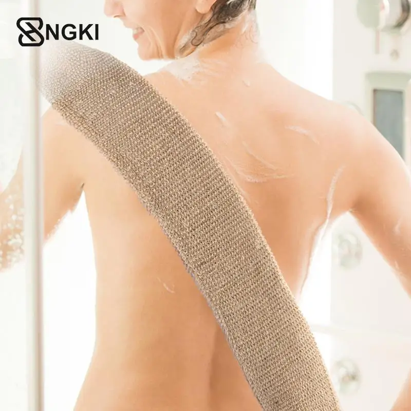

1pcs Ramie Jute Bath Glove Body Scrub Gloves Bath Shower Sauna Scrubber Gloves