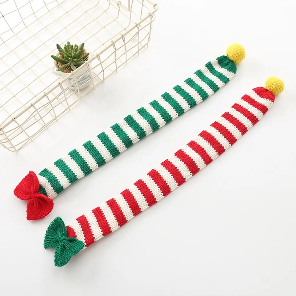 

Ins Creative Pet Decor Wool Keep Warm Knitting Dog Accessories Cat Scarf Pet Christmas Scarf Kitten Scarves