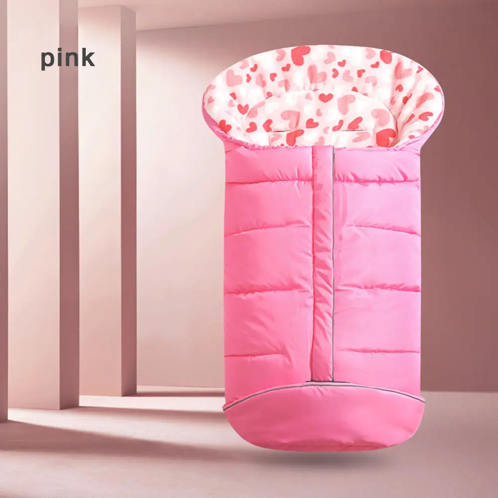 

Newborn Baby Stroller Sleeping Bag Envelope Sack Infant Pushchair Pram Foot Cover Baby Bed Swaddle Winter Wrap Stroller Accesso