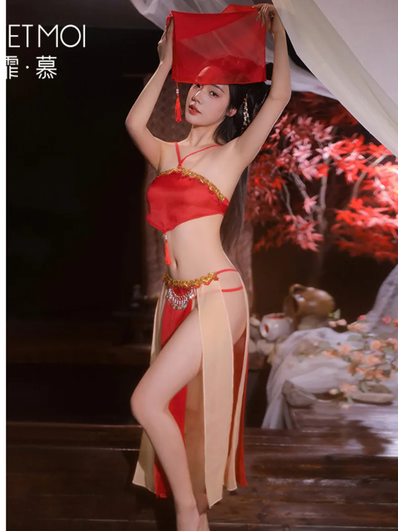 Нижнее белье пикантные открытые бедра в старинном стиле комплекты с подвесным