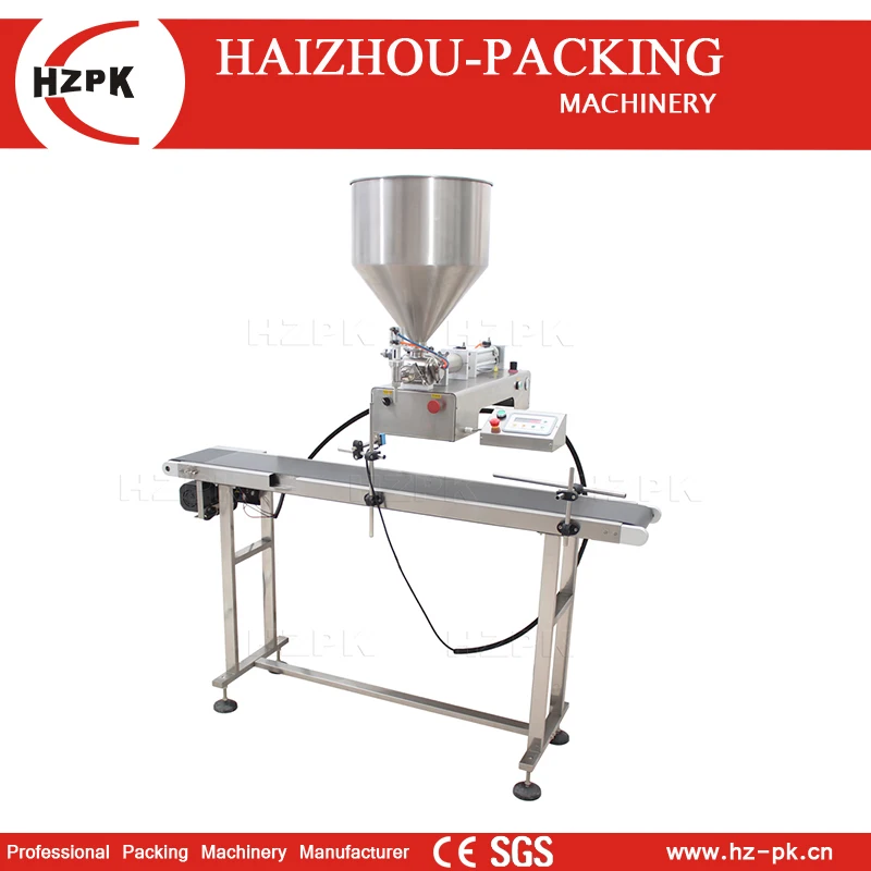 

Полуавтоматическая машина для розлива пасты HZPK HZ-1400S