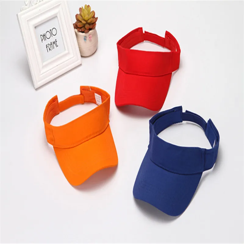 

Men Women Summer Hat Adjustable Sport Headband Classic Sport Visors Golf Tennis Running Hiking Camping Hats Hot Sale