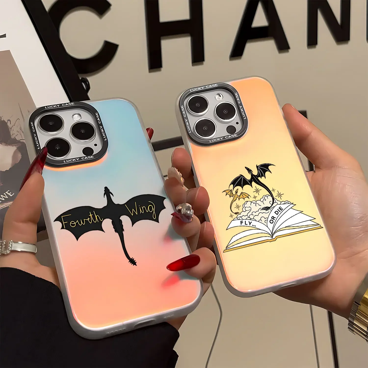 Чехол Dragon F-4 W-Wing для телефона Samsung Galaxy S24 S23 S22 S21 S20 FE Ultra Plus M53 5G матовый градиентный