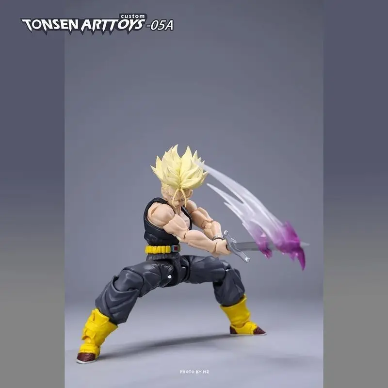 Новые Tonsenarttoys Tonsen Arttoy Dragon Ball Z Shf Trunks Super Saiyan Ssj Ssj2 Custom Heads Аксессуары Аниме Фигурки