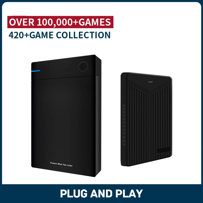 

Game Hard Drive Is Suitable For PSP/PS1/N64/PS3/PS2/SS, Etc. Built-in 100,000+ Games Are Suitable For Windows System