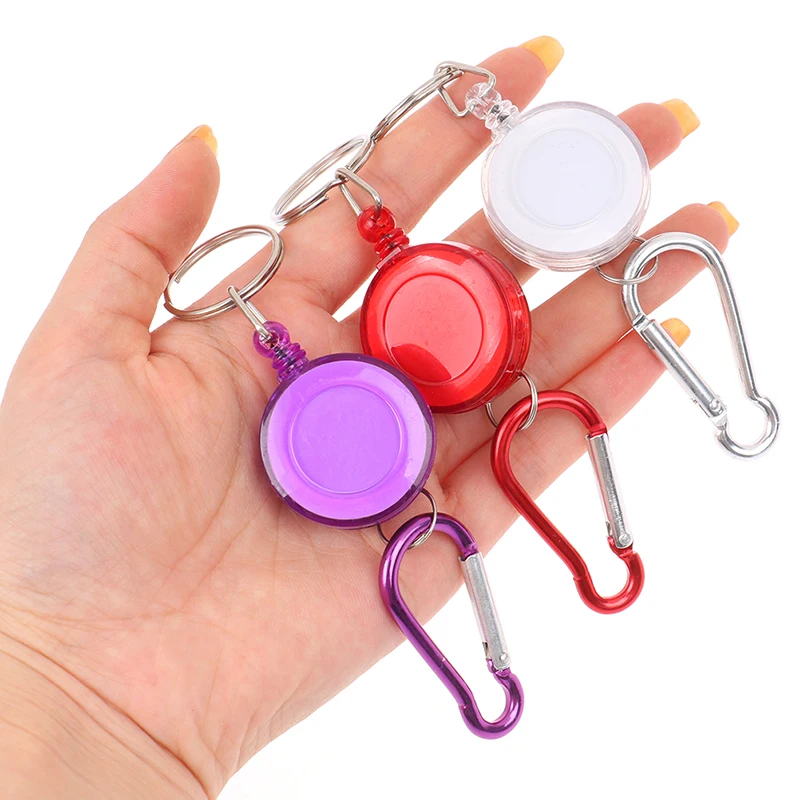 

Телескопический брелок для ключей из алюминиевого сплава, креативный металлический, с защитой от потери, уличная Пряжка для повседневного ...