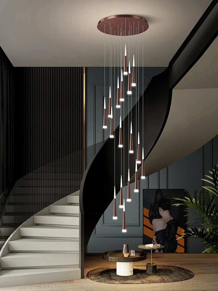 

Профессиональный производитель, современные подвесные потолочные светильники для гостиной, лестницы, светодиодная люстра, хрустальные люстры