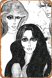 Fayrouz / Fairouz 3)  Единственный  Ø±Ù  Портретный постер Ø2 ретро-металлический