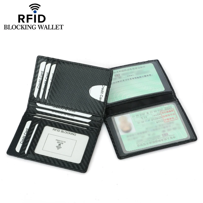

Складной кошелек с RFID-блокировкой для карт