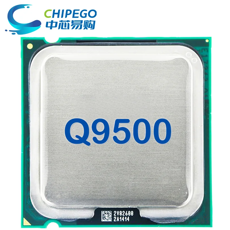 Четырехъядерный процессор Core 2 Quad Q9500 2,8 ГГц 6 Мб 95 Вт LGA 775 в наличии