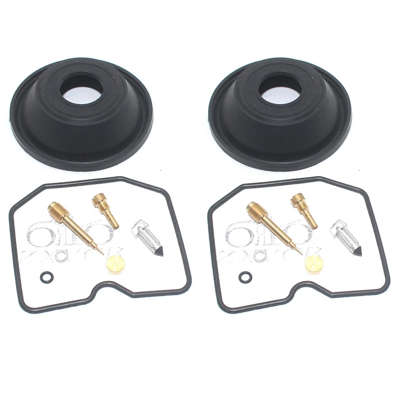 Ремонтный набор карбюратора для ZZR250 EX250 EX250H ZZR EX GPX 250 H GPX250 Настройка вакуумной диафрагмы Игольный клапан уплотнитель поплавка включить.