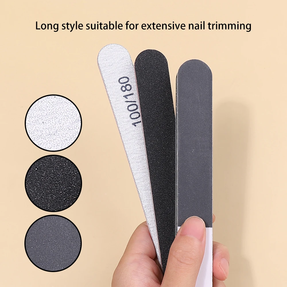 Пилки для ногтей 6 шт./комплект кисточки порошков губчатые бруски прочная