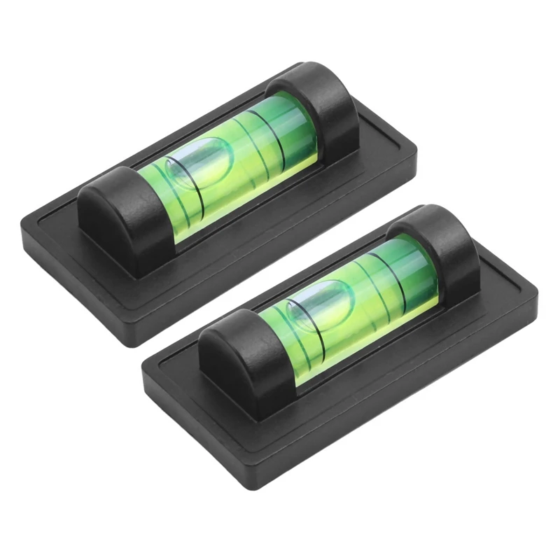 

2X Magnetic Magnet Bubble Spirit Level 25Mm Vial New