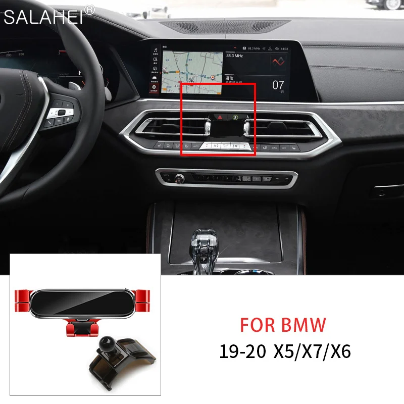 

Car Mobile Phone Holder for BMW G05 G06 G07 For BMW X5 X6 X7 G05 G07 2019-2020 Air Vent Clip Mount Cellphone Stand GPS Support