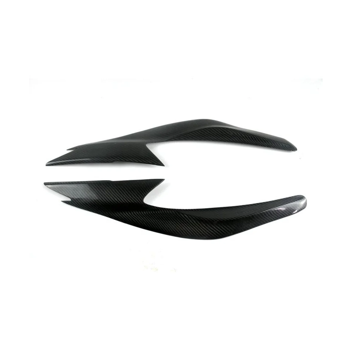 

Carbon Fibre Head Light Lamps Eye Brow Head Light Lamp Trim Stickers
