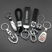car metal emblem styling keychain chain accessories for honda accord jazz fit dio civic crv cbr crf hrv xrv 125r 150r 250r 450r