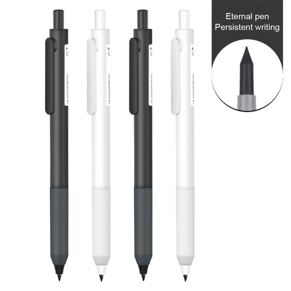 

New Technique Unlimited Writing Pen With Eraser Eternal Pencil Inkless Fountain Pen Durable Equipment Office School Supply