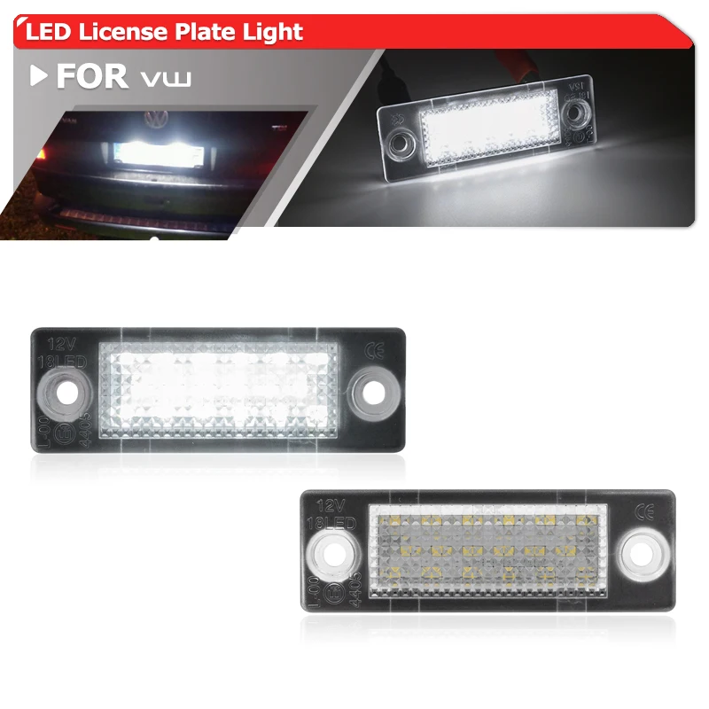 

Для VW Transporter Caravelle MK5 MK6 Box Bus T5 T6 Multivan Touran Caddy III Jetta светильник номерного знака автомобильная парковочная лампа