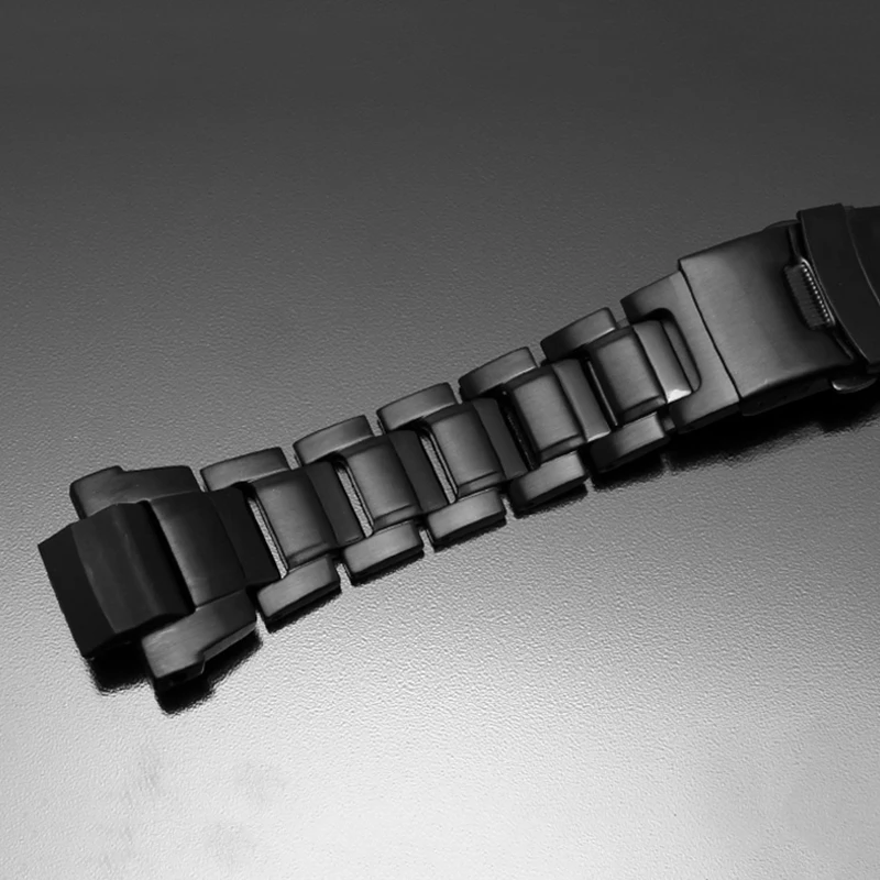 Ремешок для часов Casio PROTREK PRW-7000 PRW7000FC черный пластиковый стальной ремешок 27x13 мм