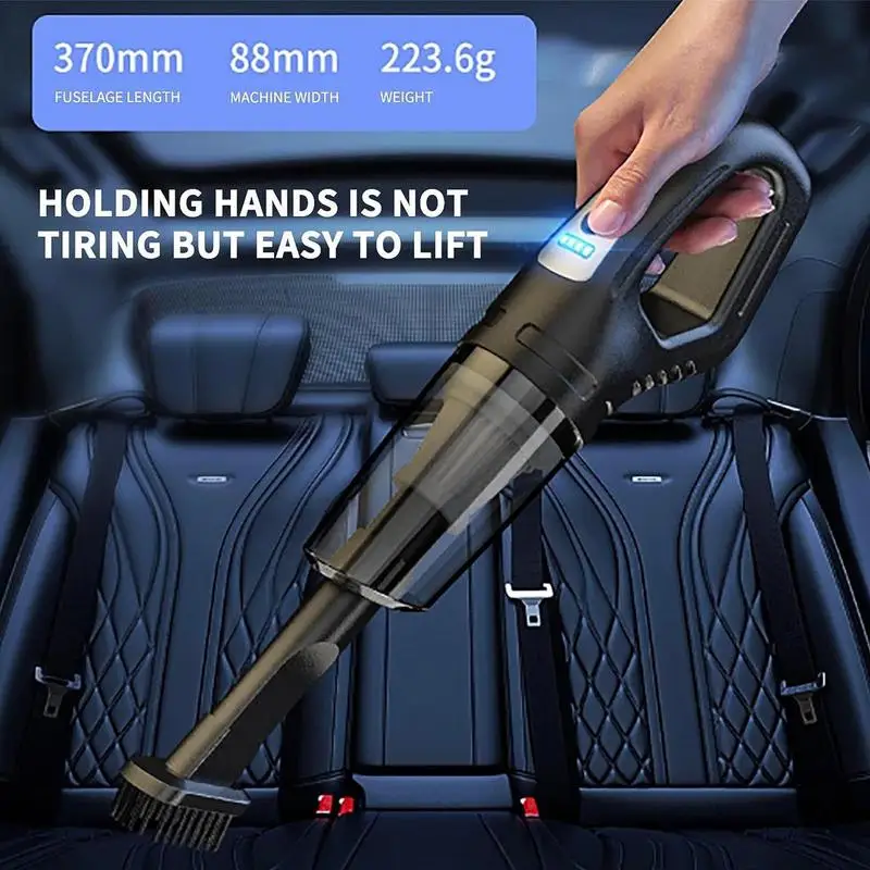 

Car vacuum cleaner high power auto air ducter car cordless vacuum machine vehicles rechageable handheld dust sucker machine