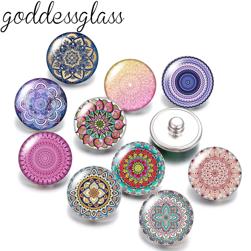 Новые модели искусств 10 шт. круглых фотографий кнопки 12 мм/18 мм для застежки