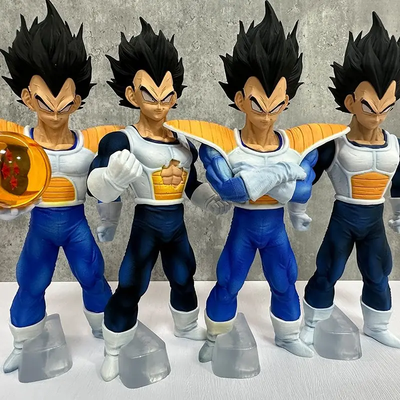

29CM Anime Dragon Ball White Hole Spacesuit Vegeta Super Saiyan Action Figures PVC Collection Model Ornaments Toys Child's Gifts
