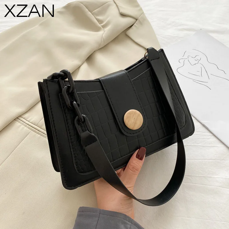 

Fashion Underarm Bag Women Shoulder Bags Fashion Brand Design Leather Armpit Bag Leather Crossbody Bag Handbag bolsa feminina