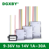 dgxby 9 36v to 13 8v 1a30a automatic buck boost converter 12v24v to 14v car radio power supply regulator module ce rohs