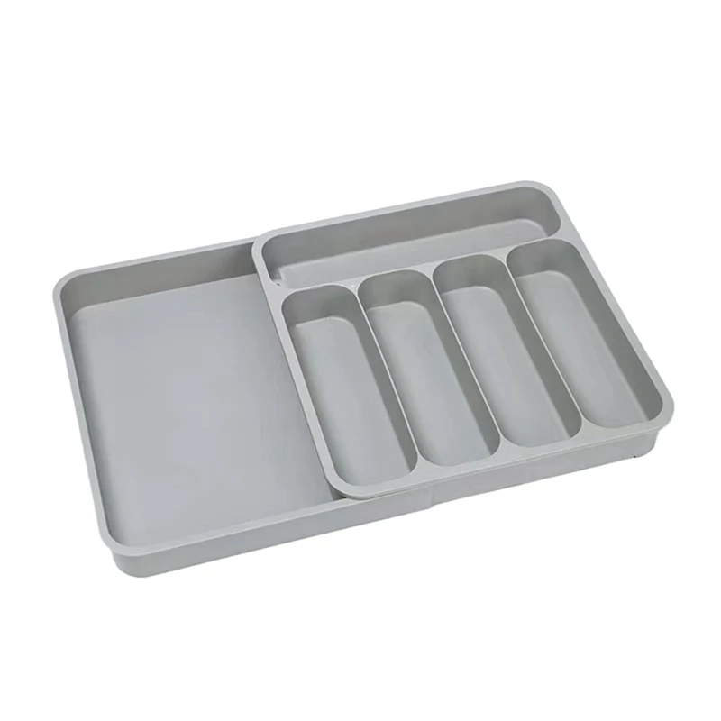 

1 Pcs Expandable Cutlery Drawer Organiser Utensil Organiser For Kitchen Drawers Adjustable Silverware Organiser