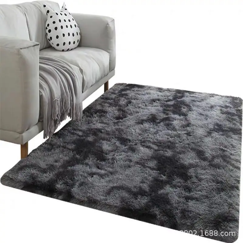 

Plush Carpet Living Room Tea Table Mattress Bedside Long Wool Washable Full Bedroom Nordic Ins Rugs for Bedroom
