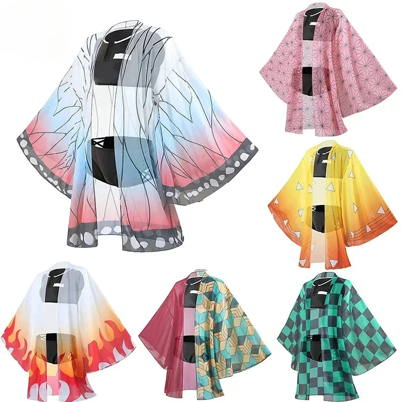 Костюм для косплея из аниме рассекающий демонов Shinobu Kocho пляжный летний купальник