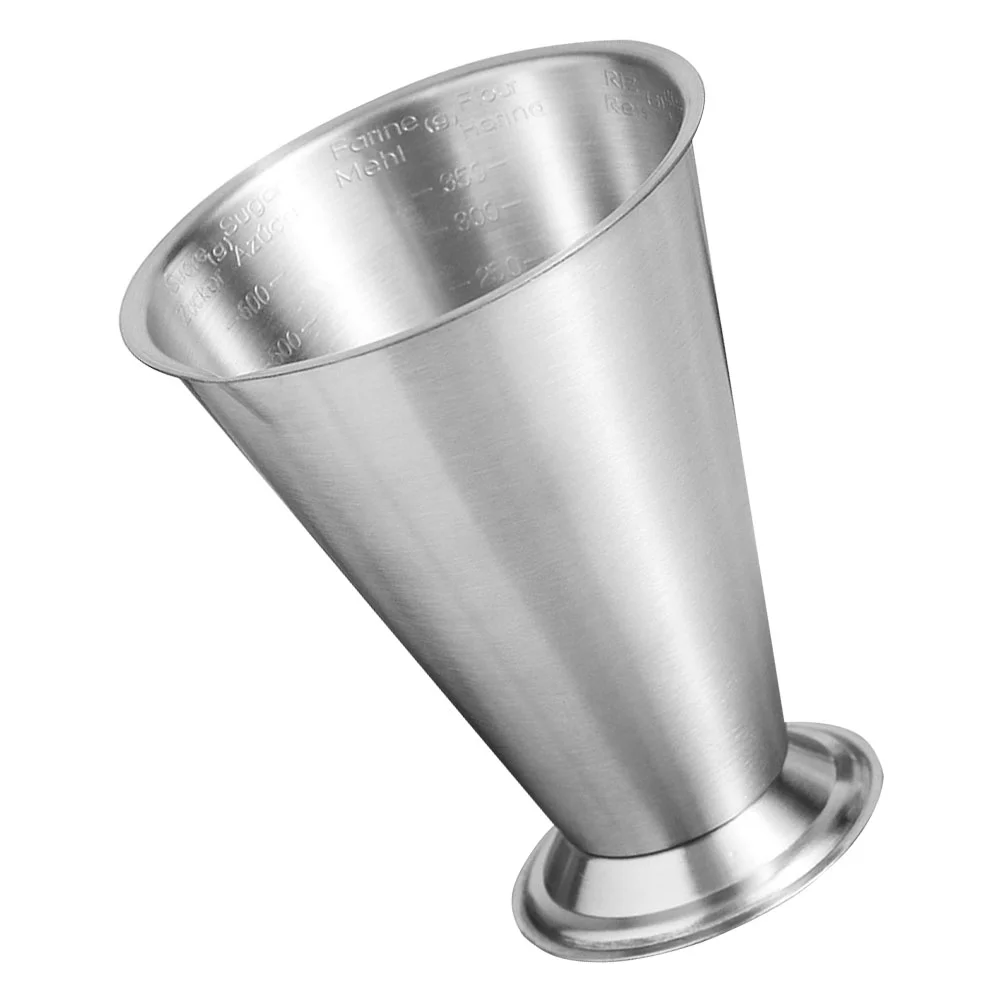 

Мерный стакан для муки из нержавеющей стали, мерный стакан для муки, измерительный инструмент для муки, Микс жидкостей для кафе, пекарен