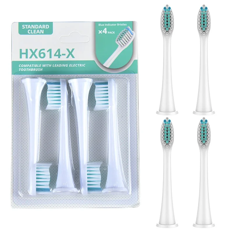 

4 Pcs/Pack Electric Toothbrush Heads Dupont Bristles Nozzles Replacement Tooth Brush Head for Philips Sonicare HX3/6/9 Series
