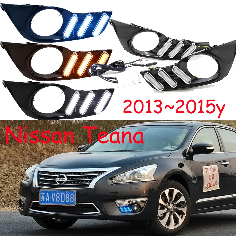 Автомобильный бампер altima фара для Nissan Teana дневные фары 2013 ~ 2015y автомобильные