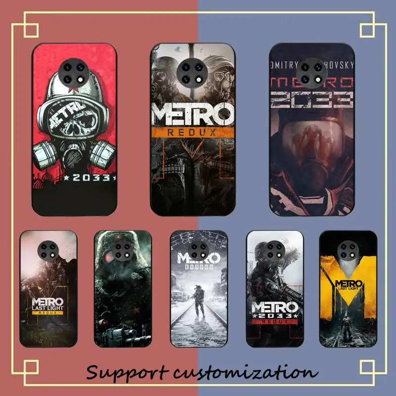 

The Metro 2033 Phone Case For Xiaomi Redmi Note 8A 7 5 Note8pro 8T 9Pro TPU Coque for note 6pro Funda Capa