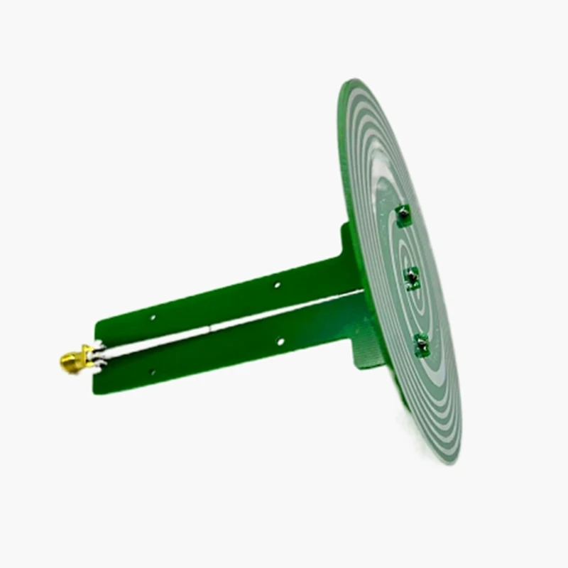 

Изометрическая спиральная широкополосная спиральная СШП-антенна из ABS, 0,8–8,5 ГГц с низким КСВН