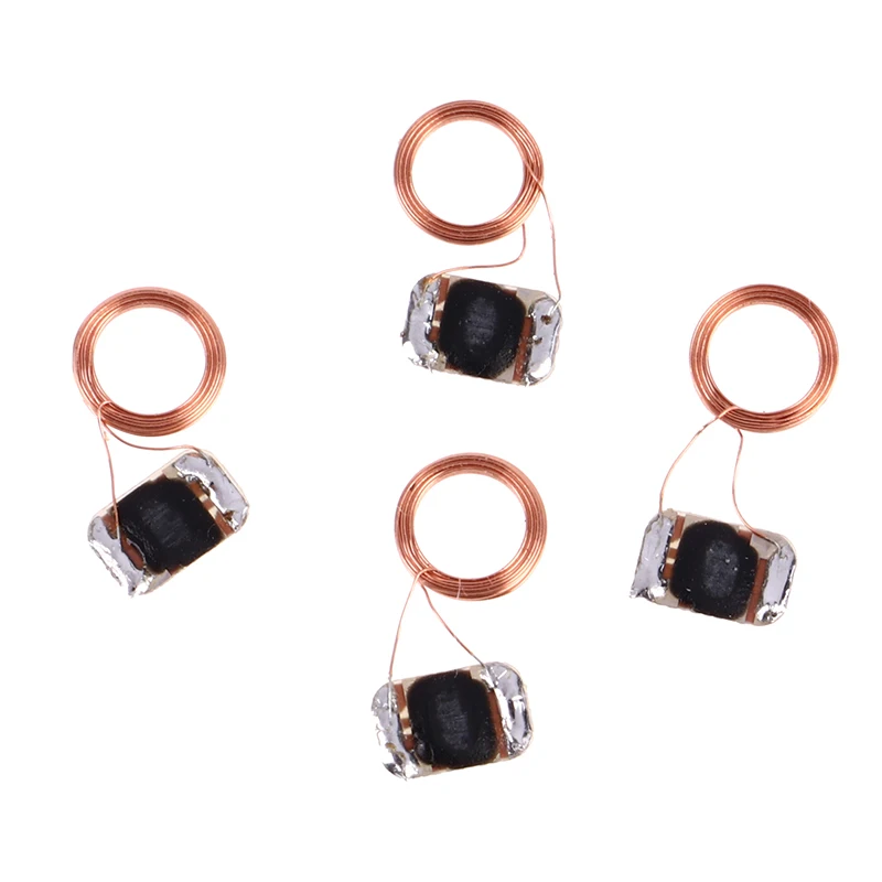 

5/1Pcs S50 1K IC 13.56MHz FM11 RF08 MF F08 Key Fob Ring RFID NFC Tags Circular Copper Line Naked Coil Chip Access Control Keyfob