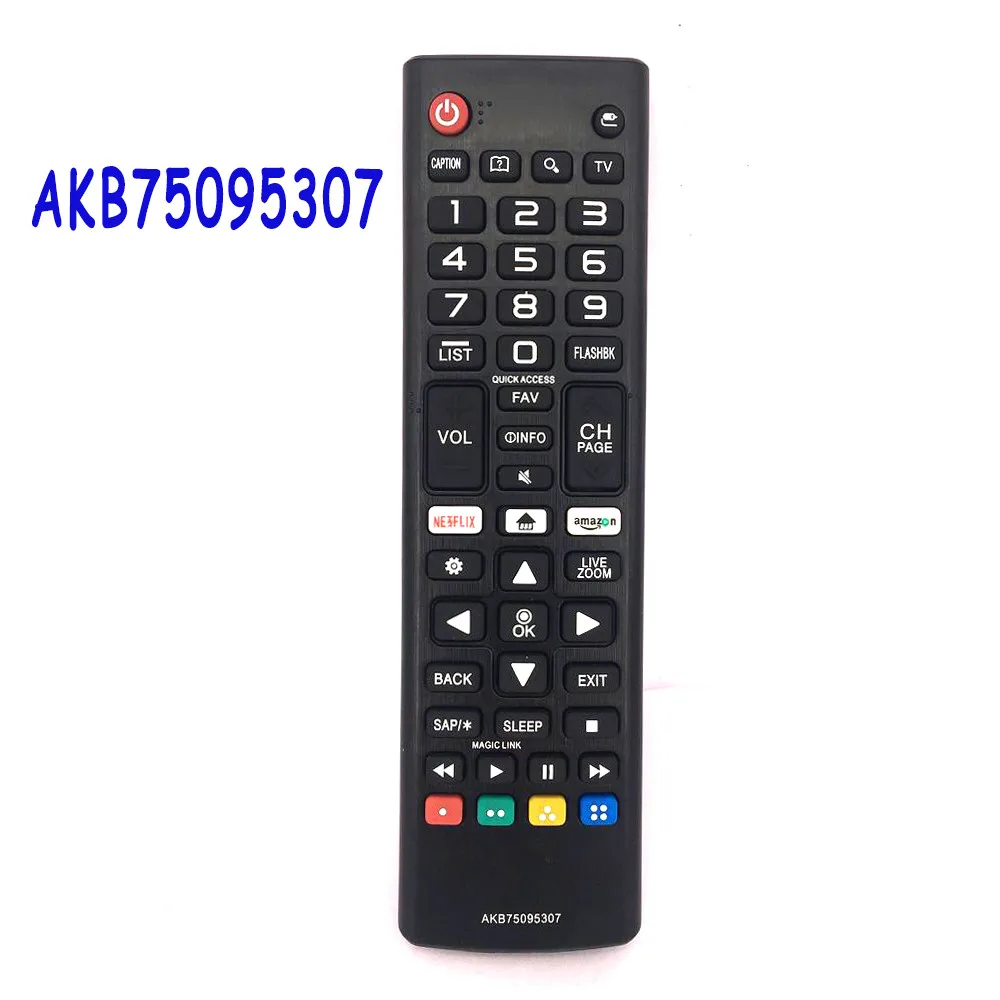

2PCS/LOT Replacement New AKB75095307 Remote Control For LG 3D LED LCD Smart TV 32LJ550B 55LJ5500 AKB75095303 Netflix