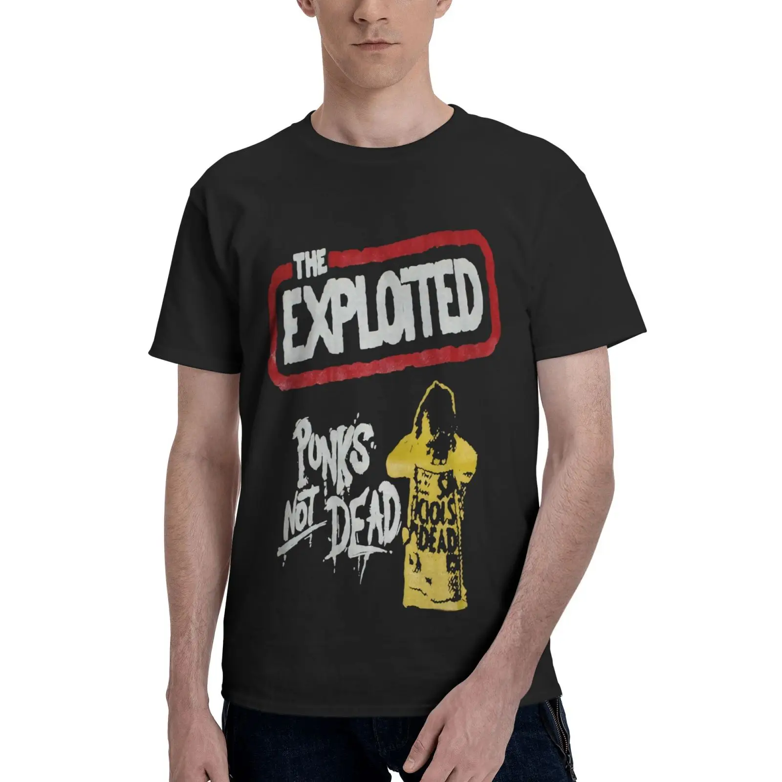 

Футболка Мужская/женская с надписью «The Exploited Punks Not Dead»