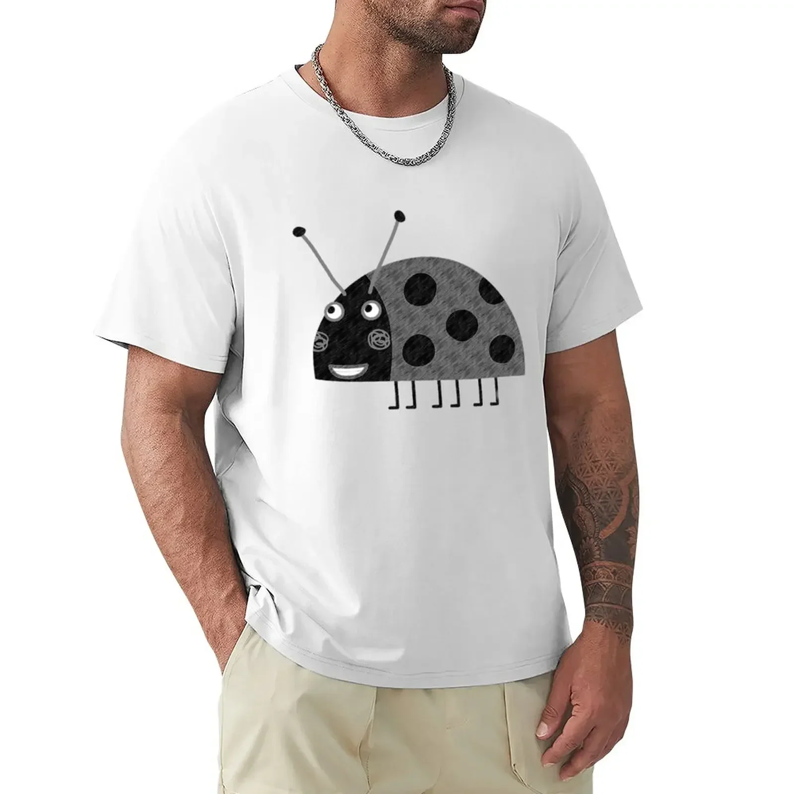 Футболка Gaston The LadyBug для любителей спорта новое издание дизайнерская футболка